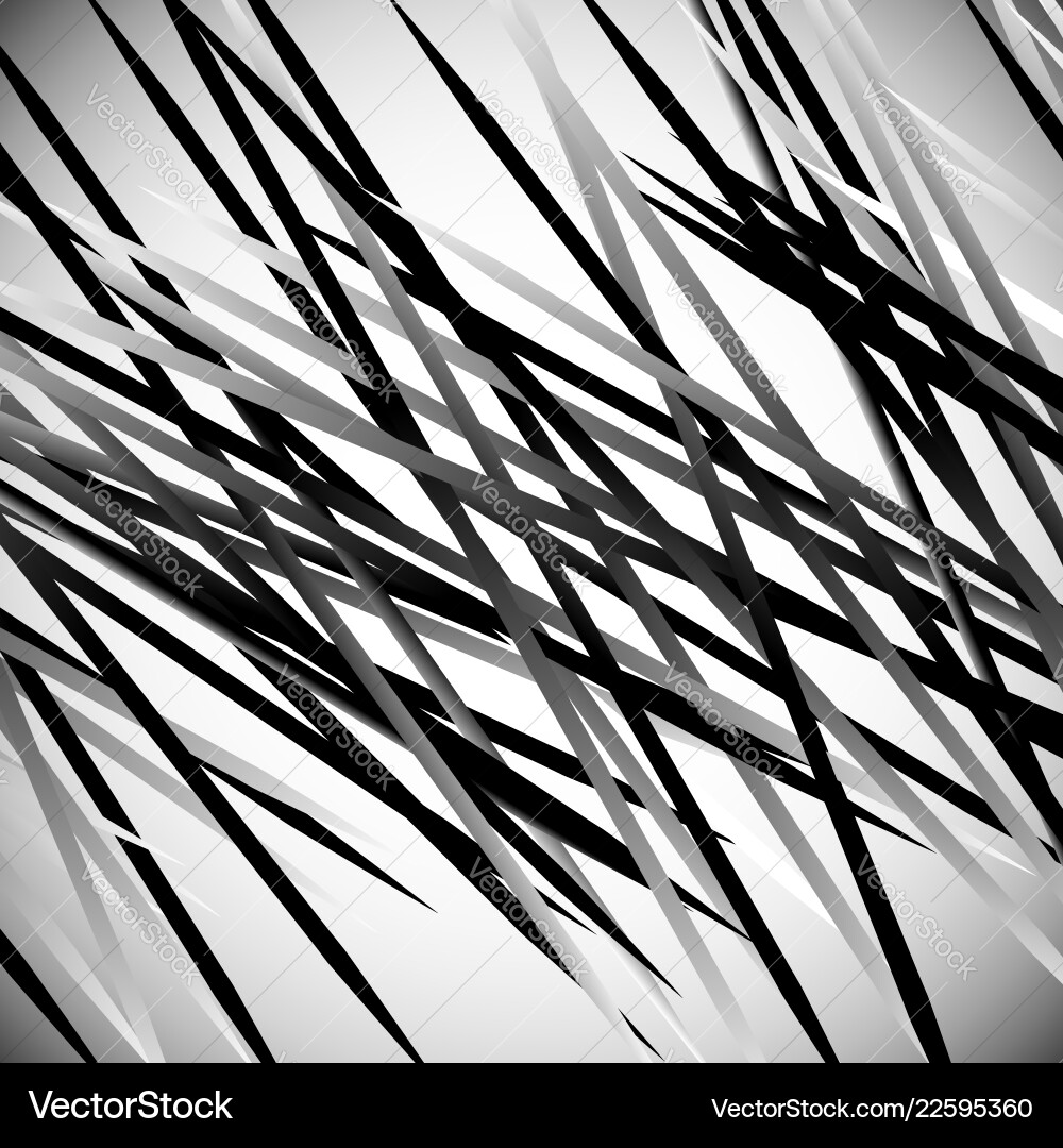 Abstract monochrome background with random Vector Image