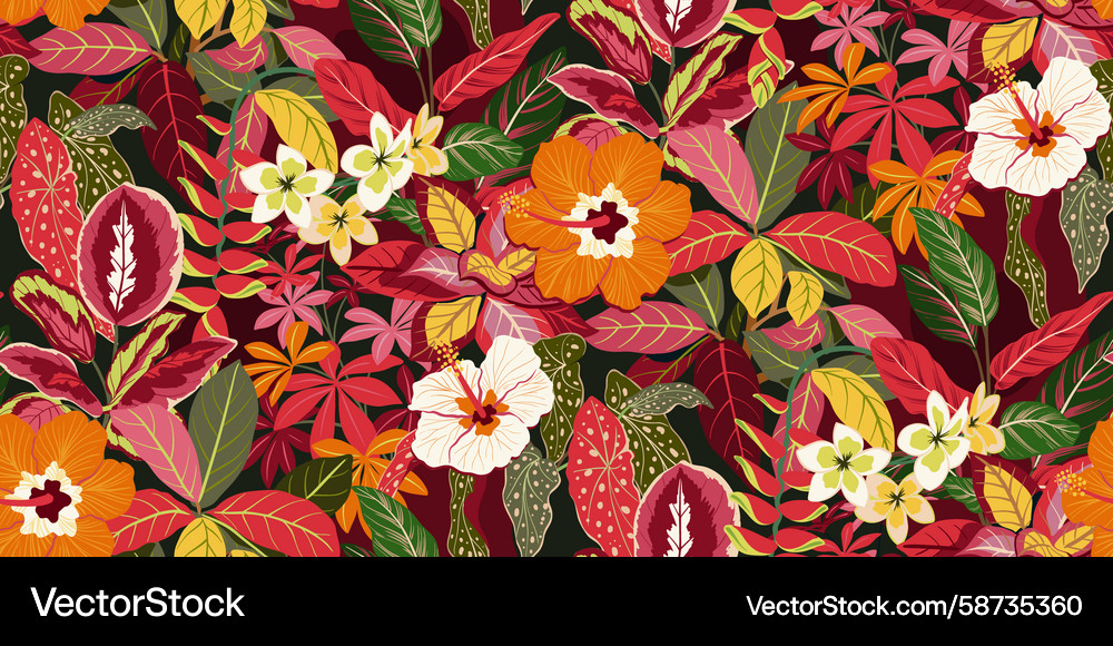 Bright seamless pattern with colorful Bright seamless pattern with colorful Vector Image