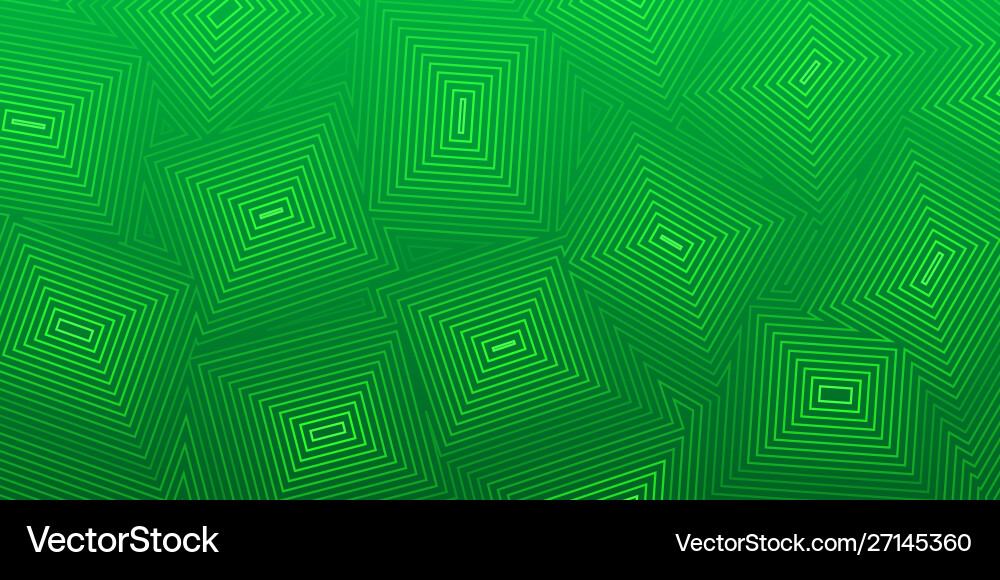 Concentric Square Pattern vector image