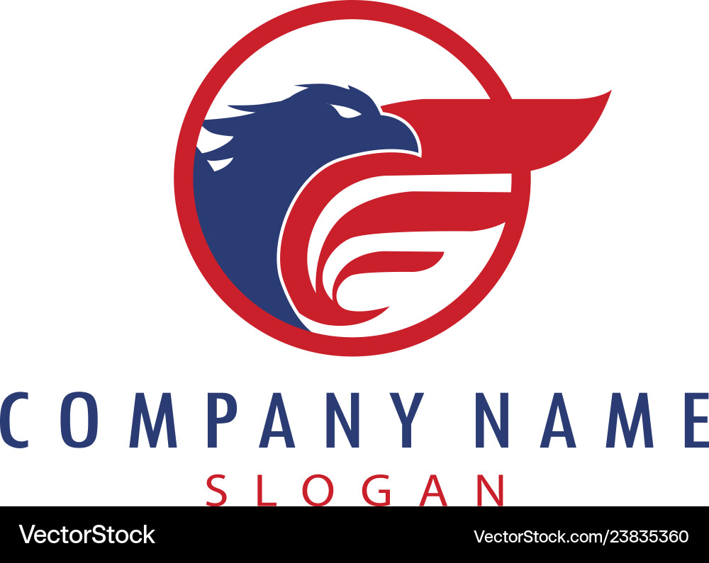 Eagle logo Royalty Free Vector Image - VectorStock