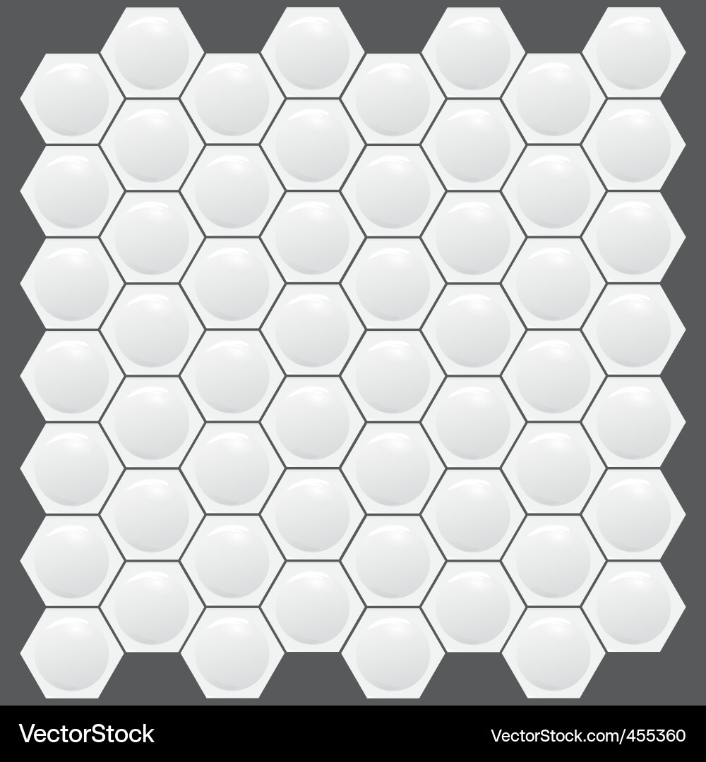 Honeycomb Texture Pattern vector image
