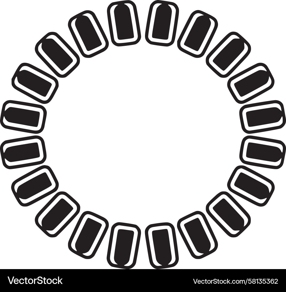 Circular Progress Bar Animation Vector Image