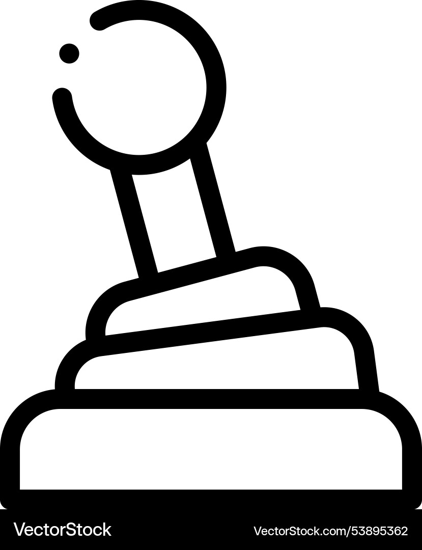 Geek icon thin linear style design isolated Geek icon thin linear style design isolated Vector Image