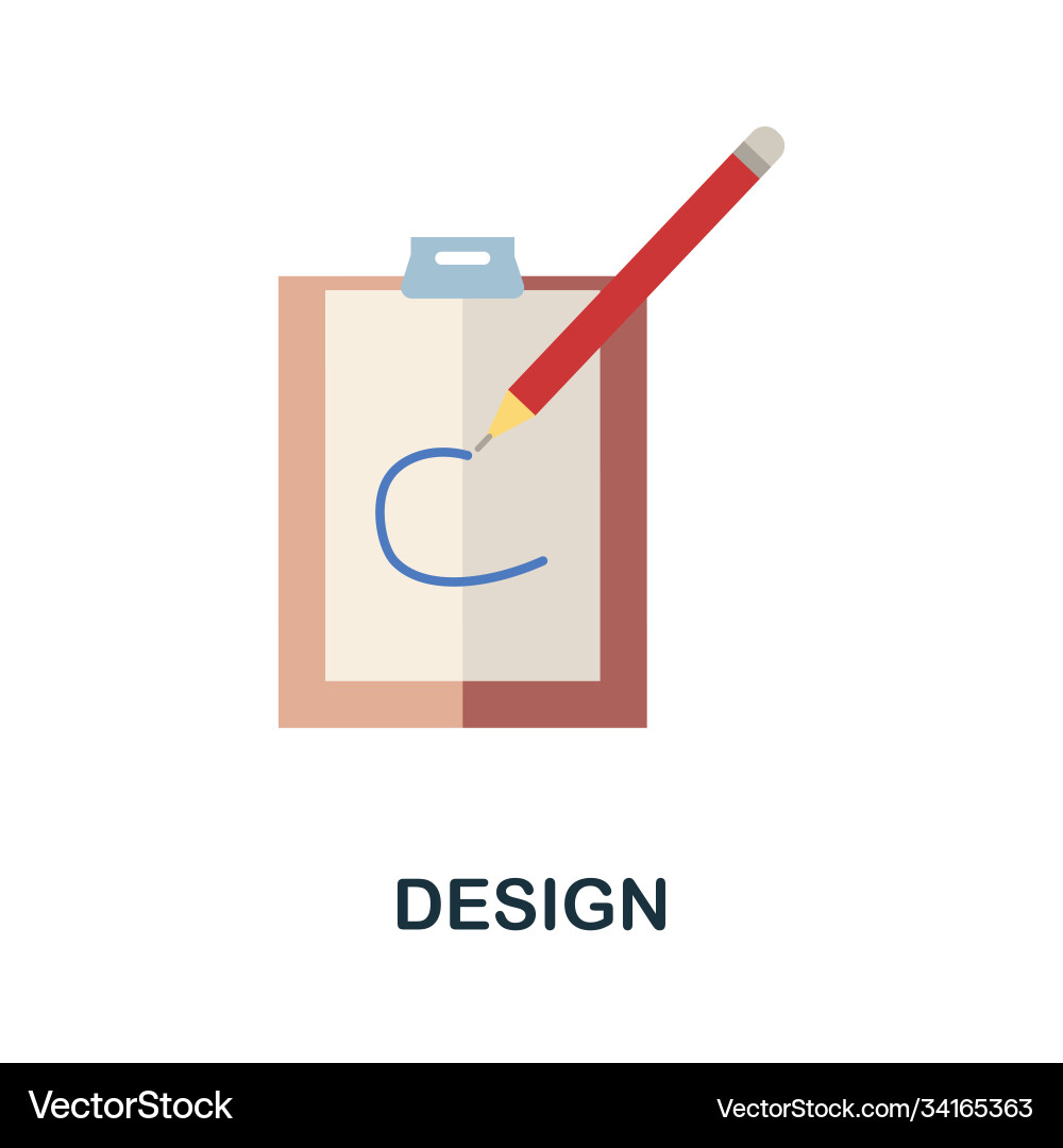 Design icon simple element from branding vector image