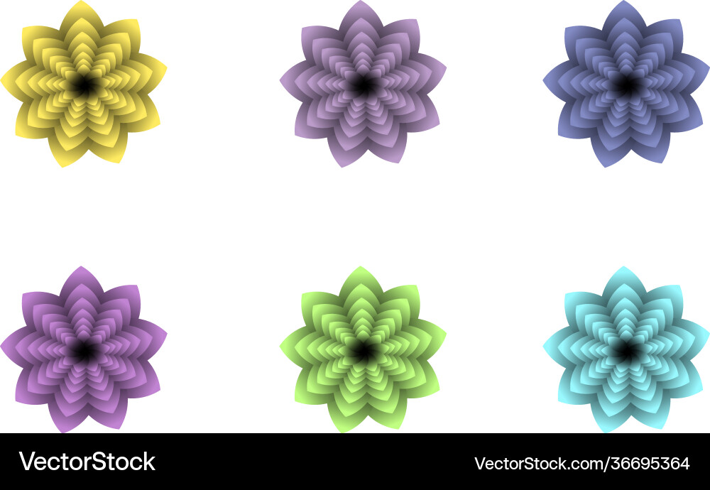A set colors A set colors Vector Image