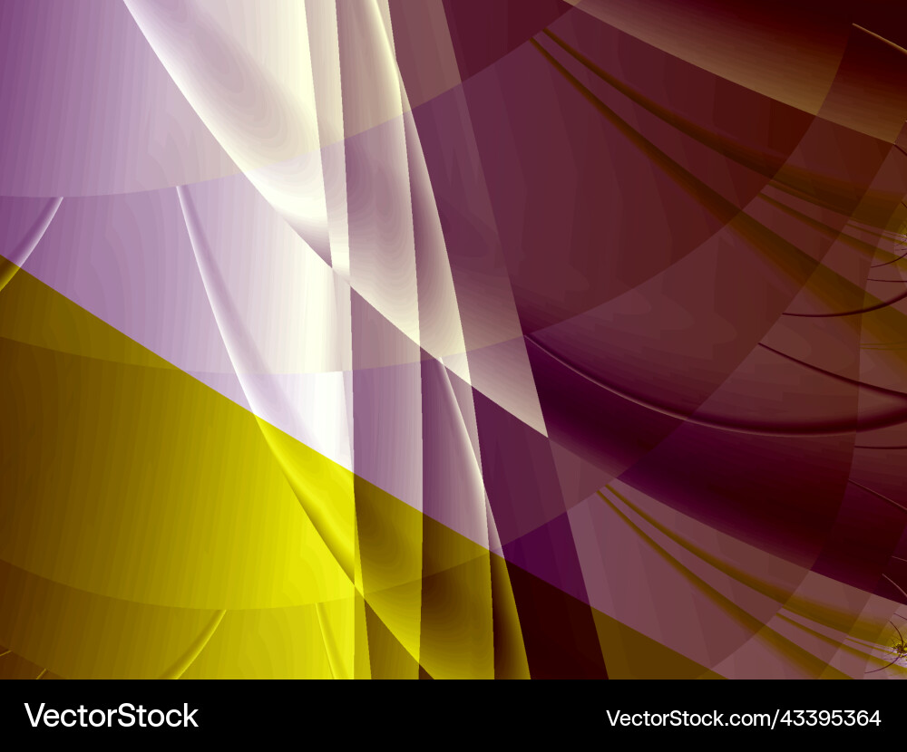 Abstract pink yellow line pattern color graphics Vector Image