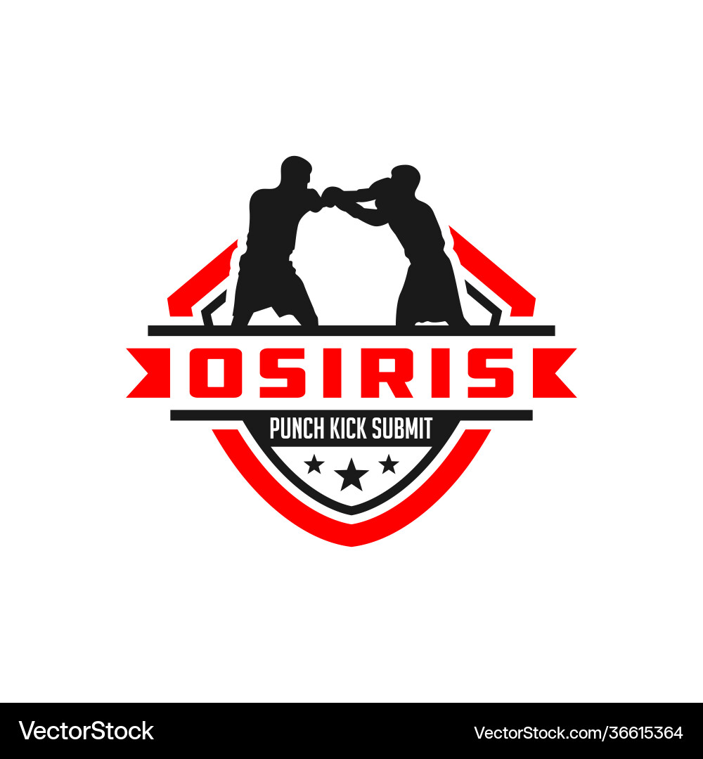 Boxing Logo - Sport & Competition Vector Image