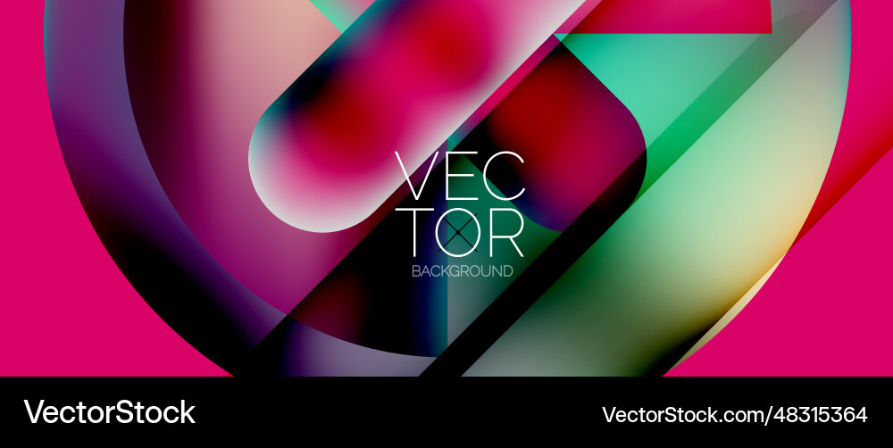 Dynamic fluid gradient techno sphere mesmerizing Vector Image