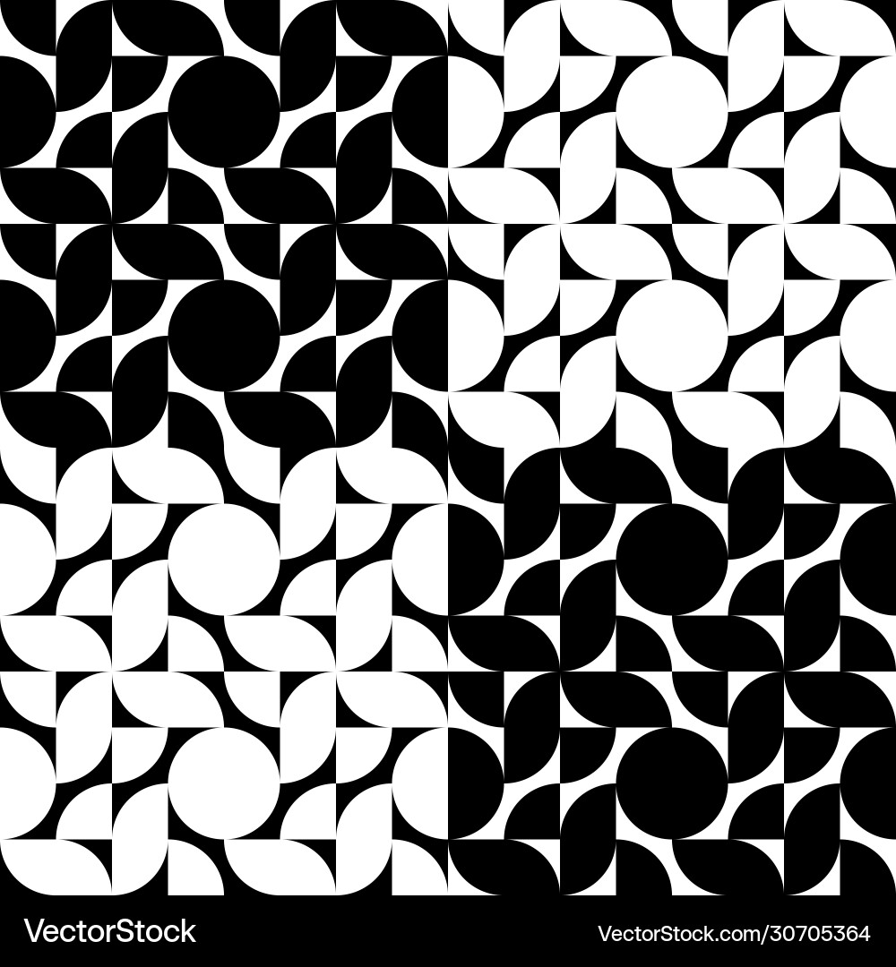 Geometric Chess Pattern vector image