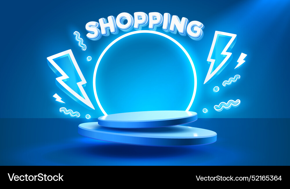 Kaufen podium neon beste Geschenkartikel pedestal Kaufen podium neon beste Geschenkartikel pedestal vektorbild