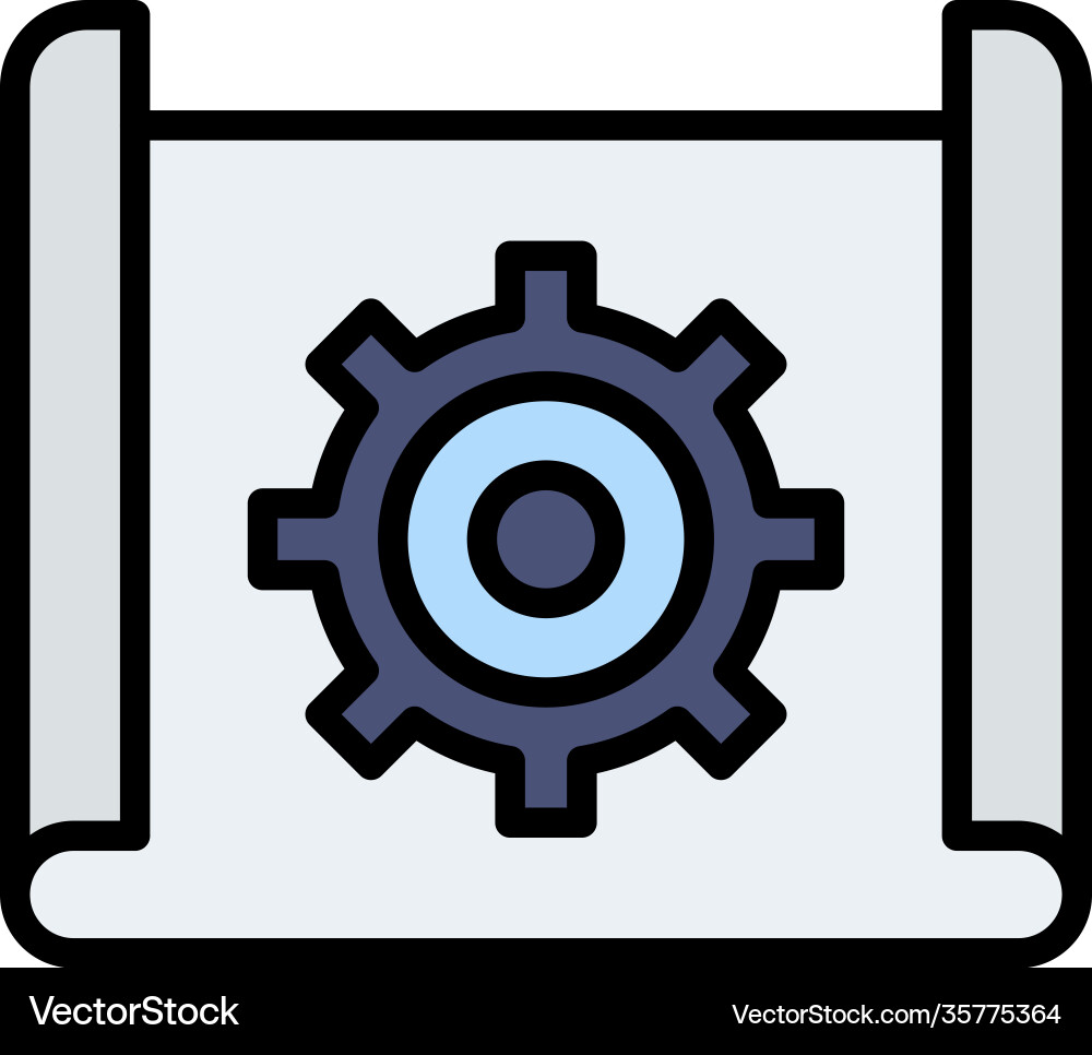 Project implementation icon Vector Image