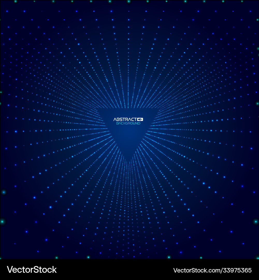 Big data visualization background 3d vector image