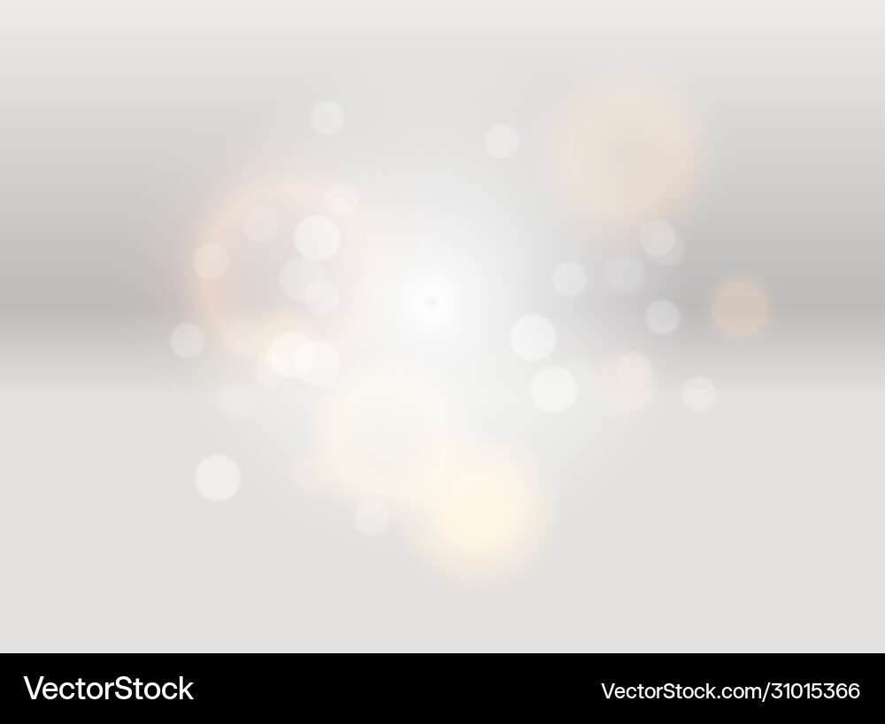 Abstract background with bokeh circles vector image