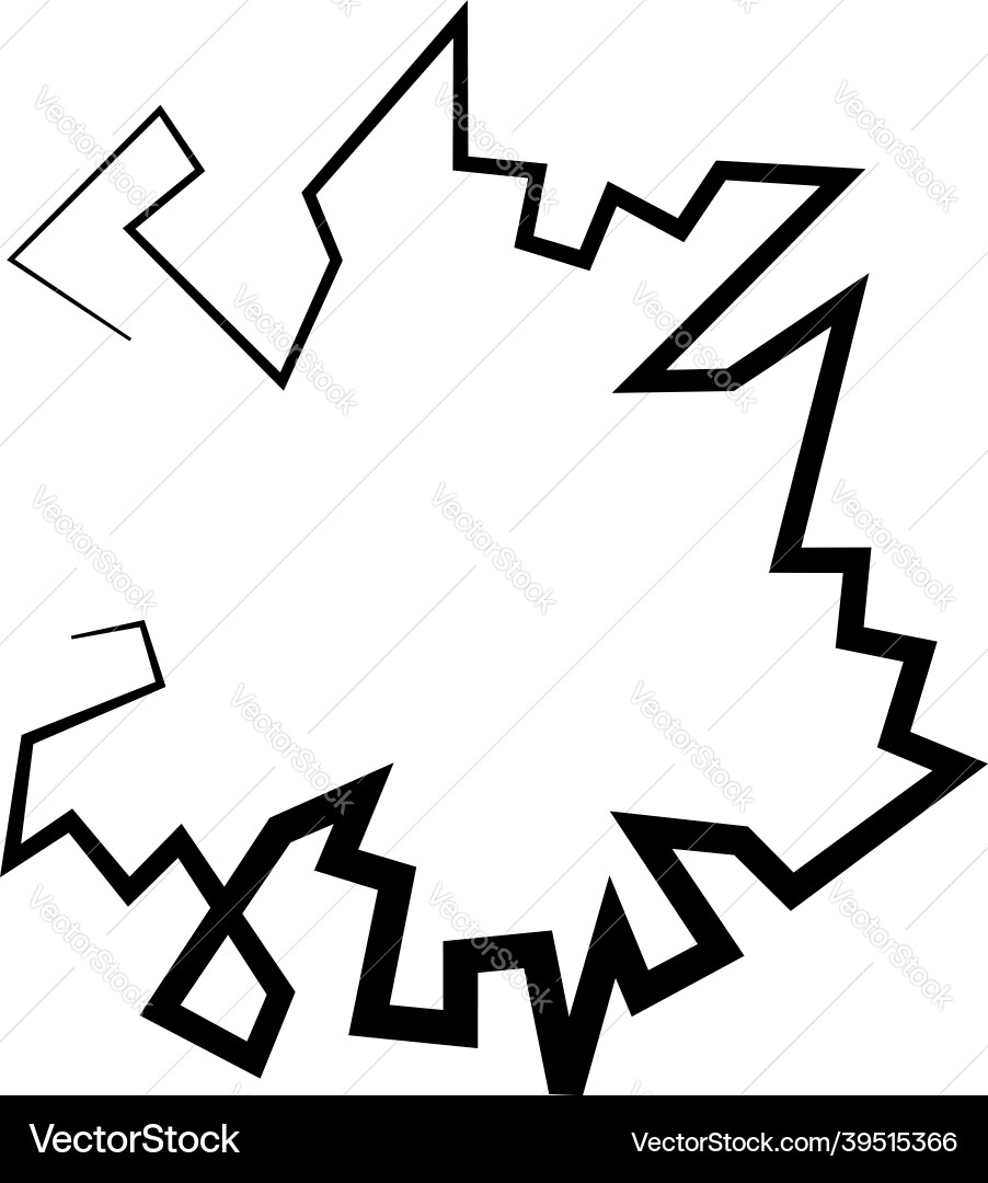 Abstraktes Angular Circuit Element Vektorbild