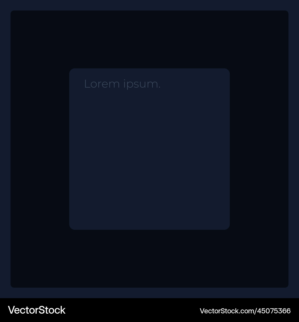 Black text field ui element template Black text field ui element template Vector Image