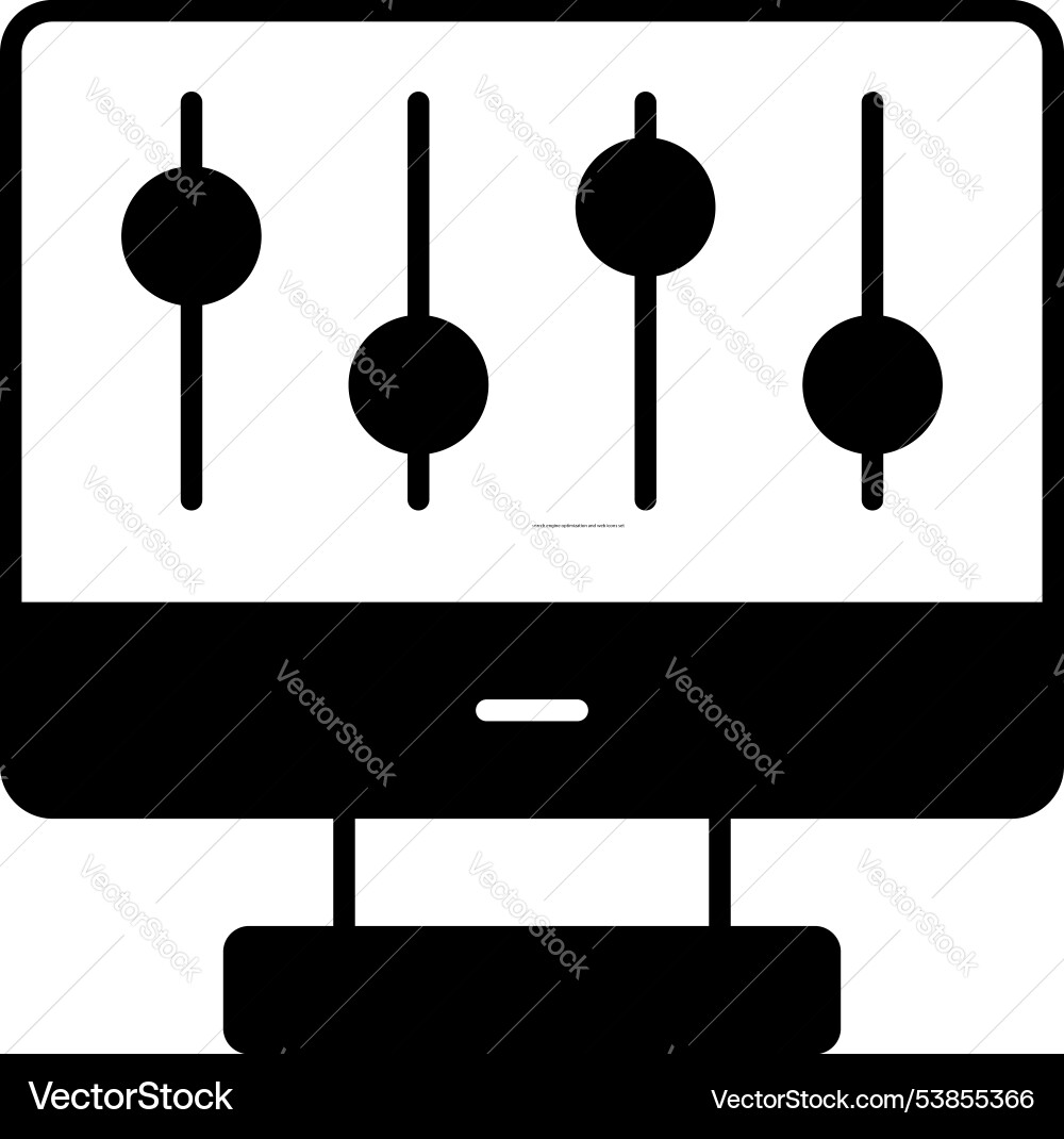 Controller icon modern vector image
