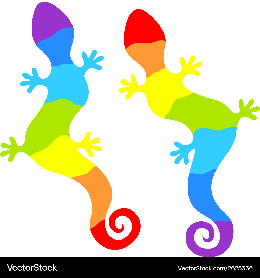 Lizard pattern Vector Image