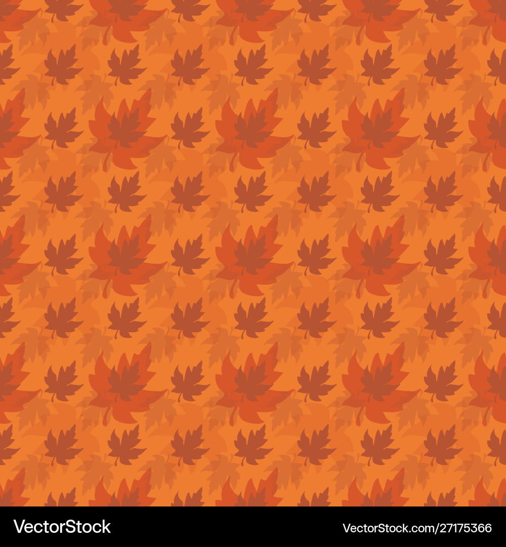 Seamless pattern with patterned leaves complex Seamless pattern with patterned leaves complex vector image