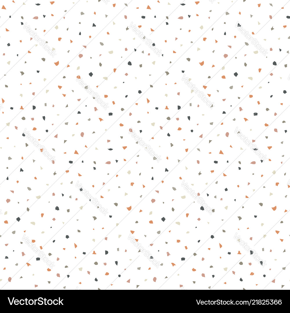 Terrazzo Abstract Pattern Vector Image