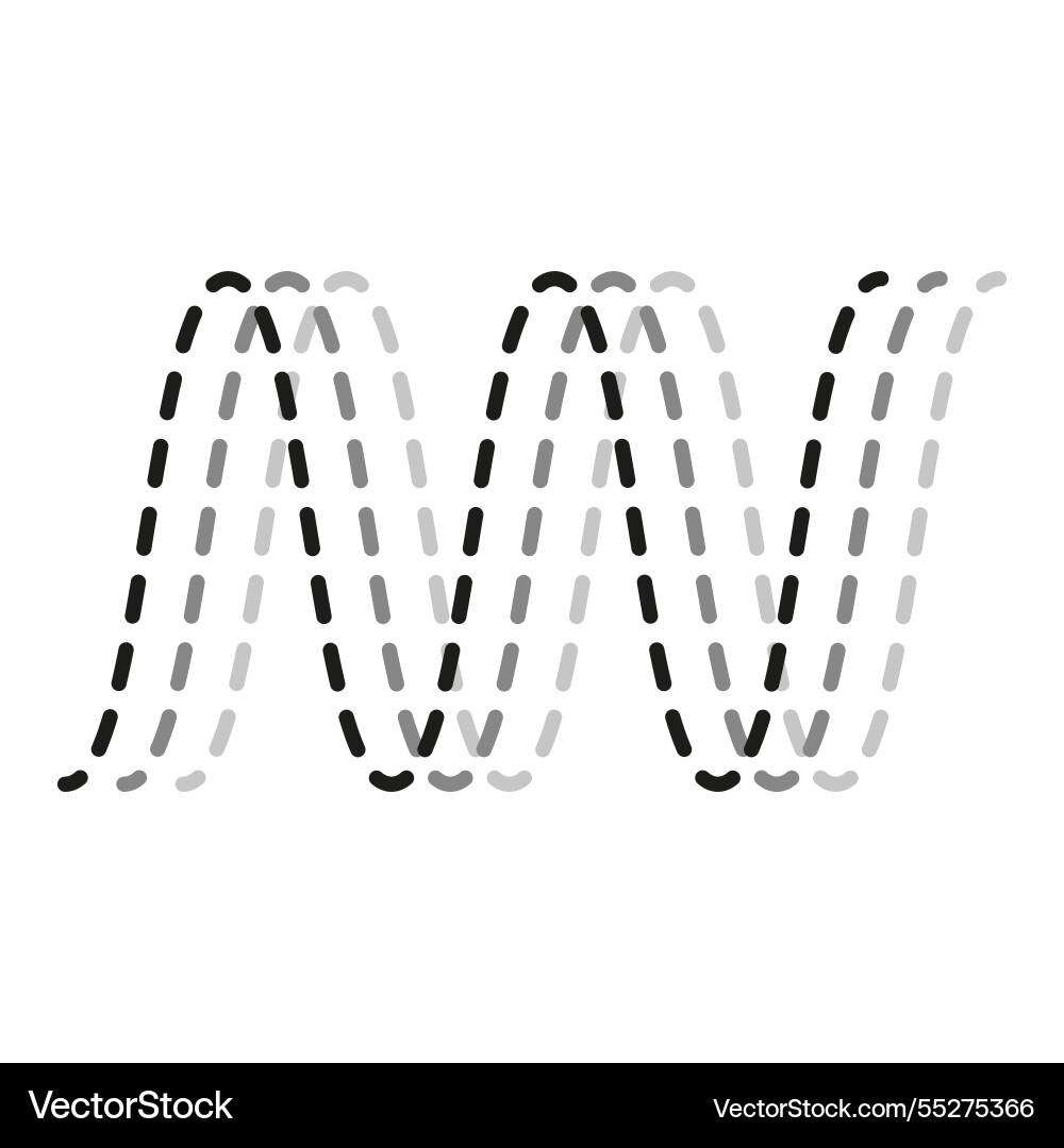 Wavy lines design curved dotted pattern abstract Wavy lines design curved dotted pattern abstract vector image