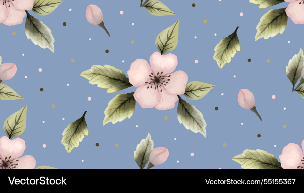 Blume nahtlose Musterelement elegant Vektorbild