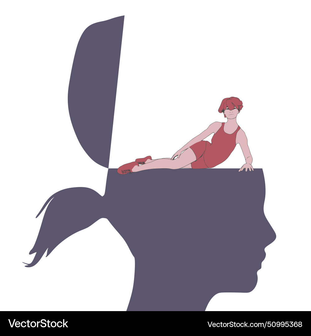 Self discovery finding yourself searching Self discovery finding yourself searching vector image