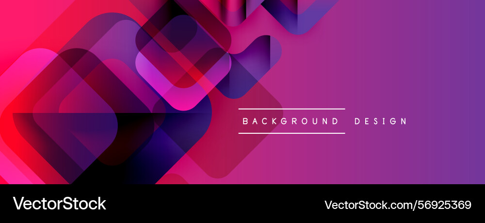 Abstract geometric shapes overlap creating Abstract geometric shapes overlap creating vector image