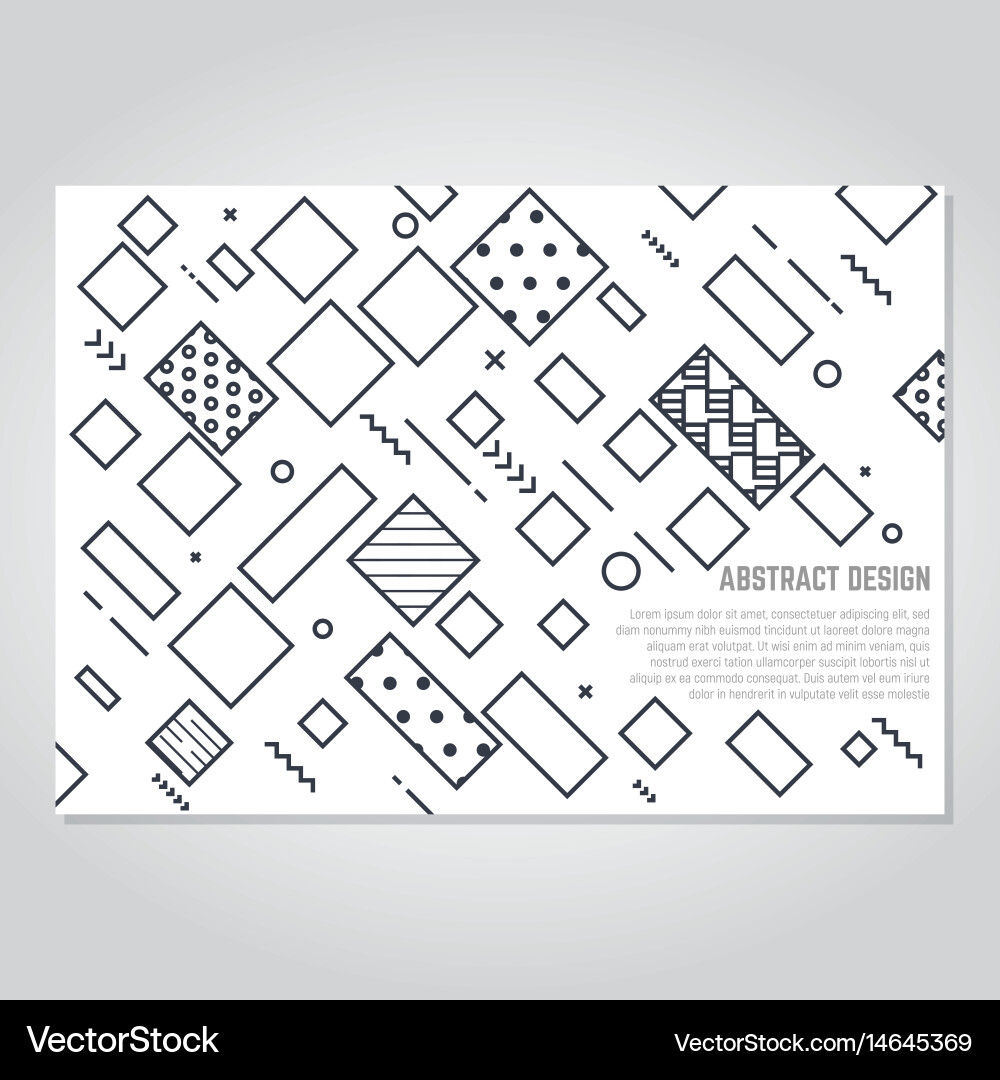 Geometrical abstract background with diagonal vector image