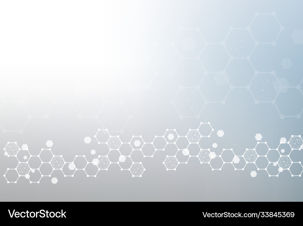 Science network pattern connecting lines and dots Science network pattern connecting lines and dots Vector Image
