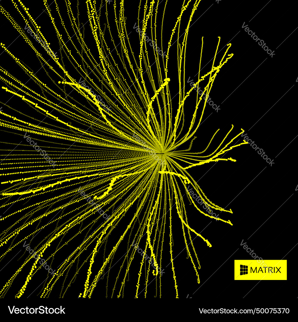 Abstract science or technology background array Vector Image