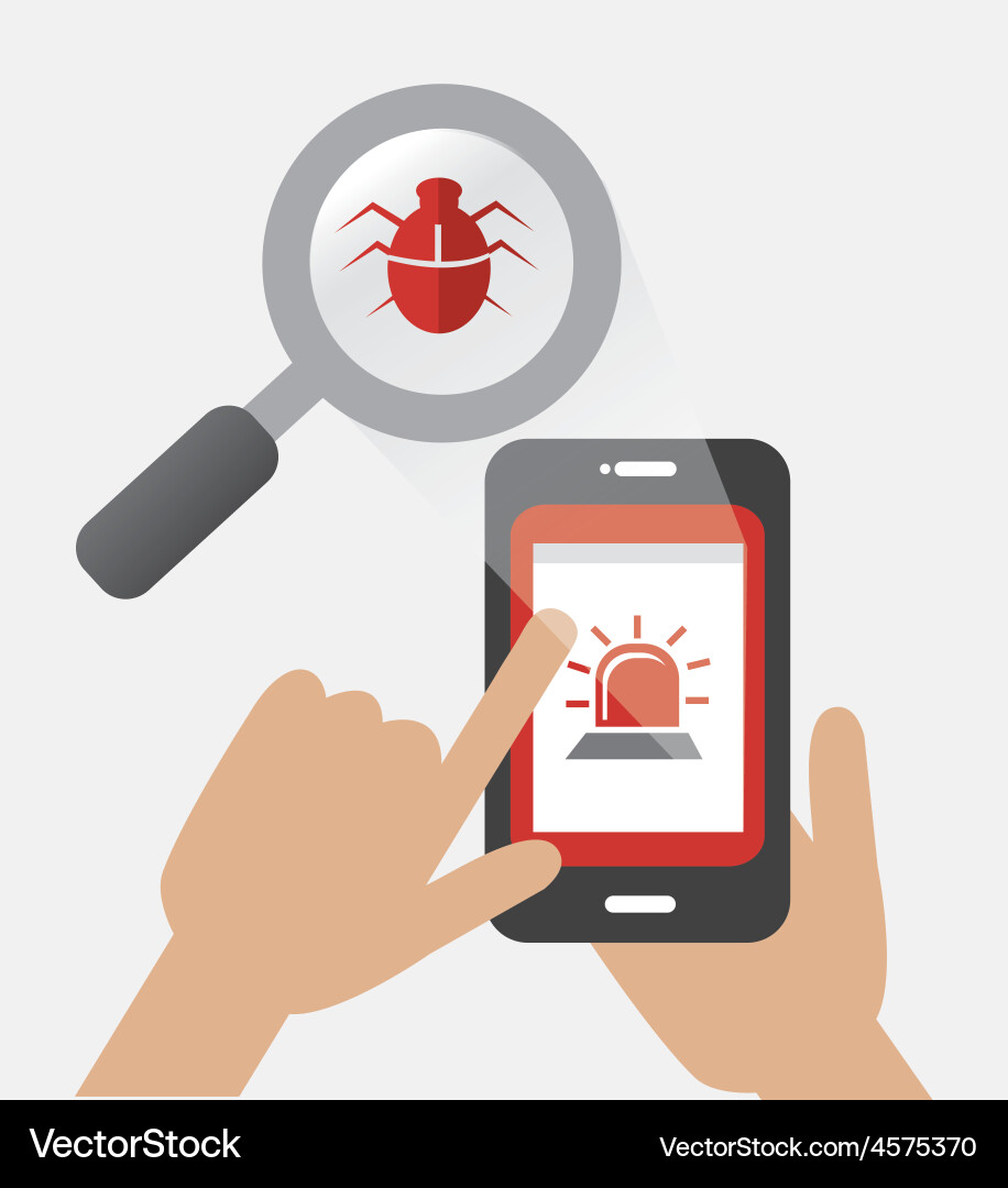 Security system design vector image
