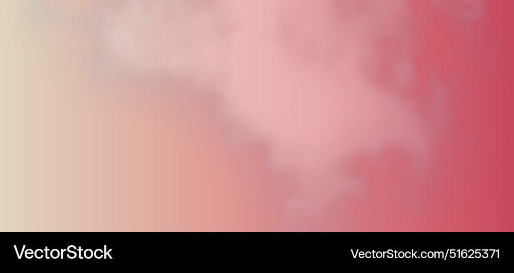 Modern colorful gradient background with clouds Modern colorful gradient background with clouds vector image