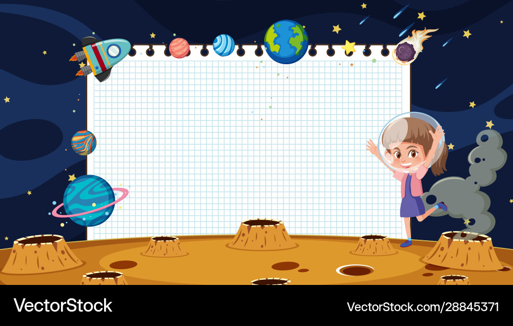 Paper template with space in background Paper template with space in background Vector Image