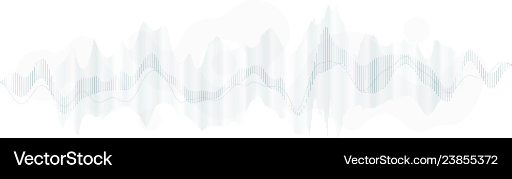 Abstract Financial Trend Graph vector image