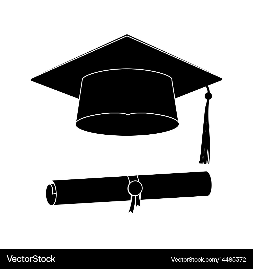 Graduation Cap Icon Vector Image