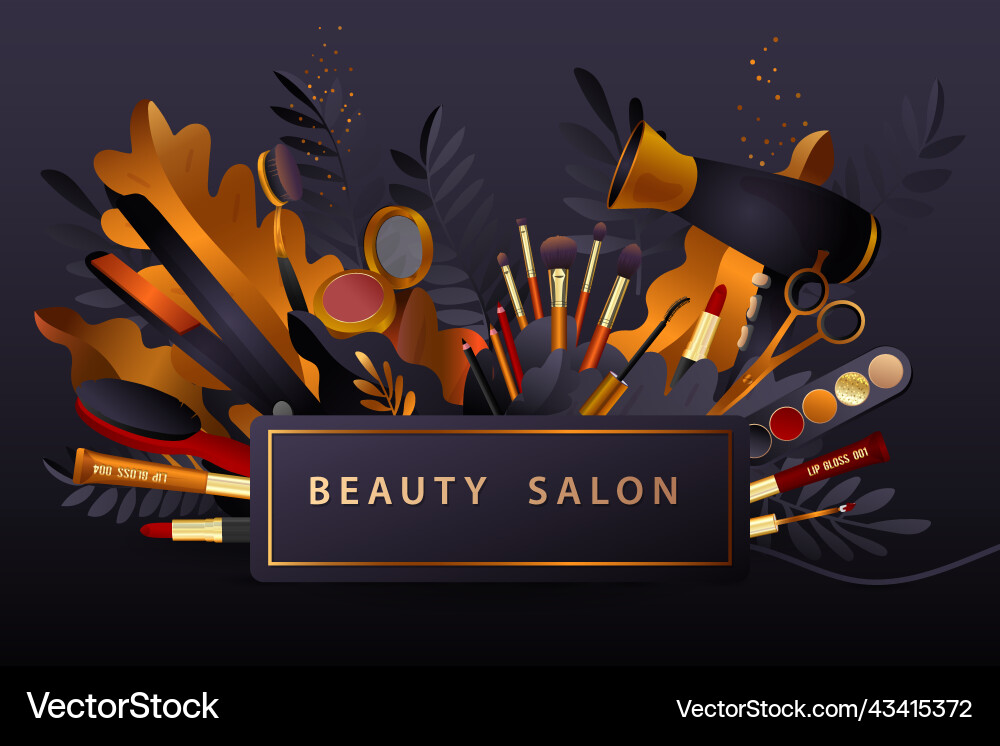 Haarfarbe bunte Friseur dekorative Haarfarbe bunte Friseur dekorative vektorbild