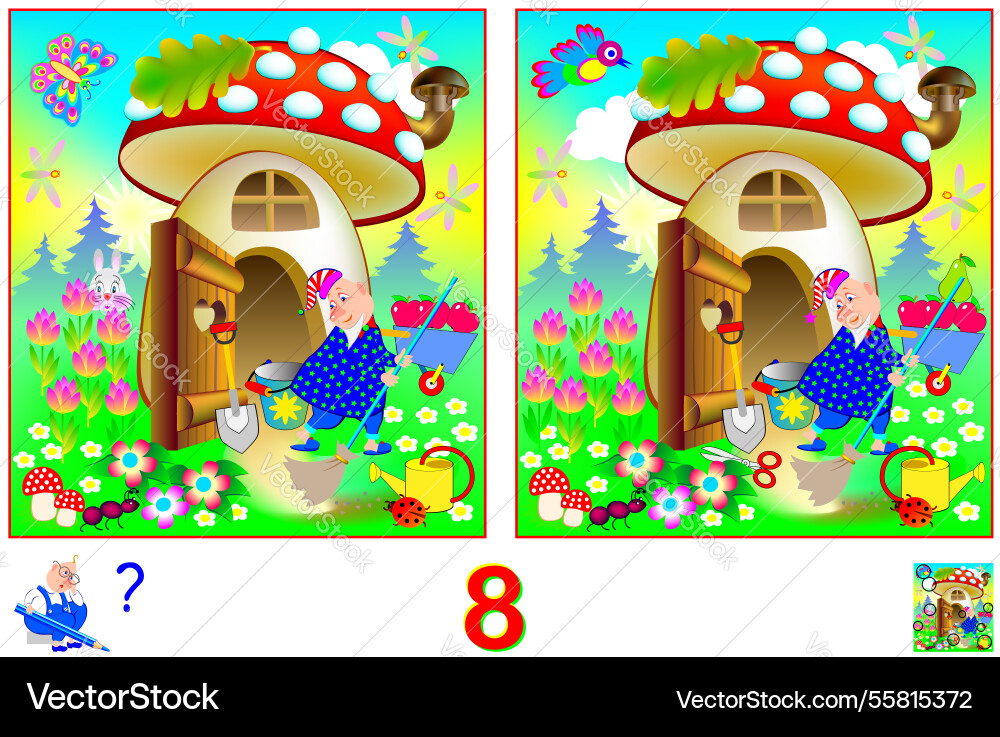 Logic puzzle game for children and adults need Logic puzzle game for children and adults need vector image