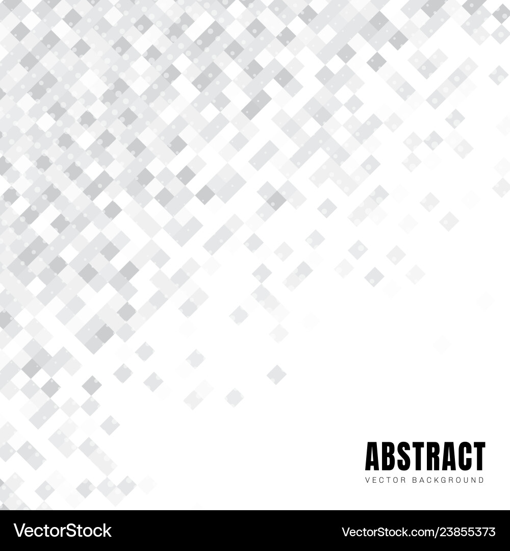 Diagonal White Square Pattern vector image