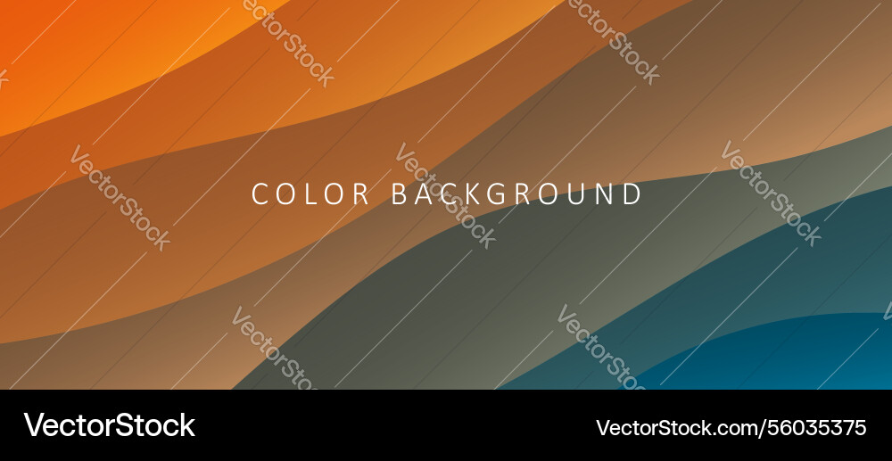 Abstract background with dynamic gradient color Vector Image