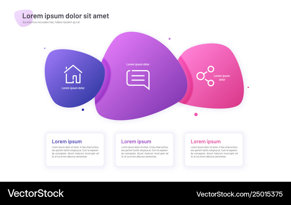 Abstract Infographic Template Royalty Free Vector Image