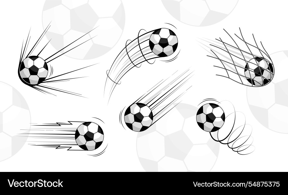 Set aus handgezogenem Fußball Sportleder Set aus handgezogenem Fußball Sportleder vektorbild