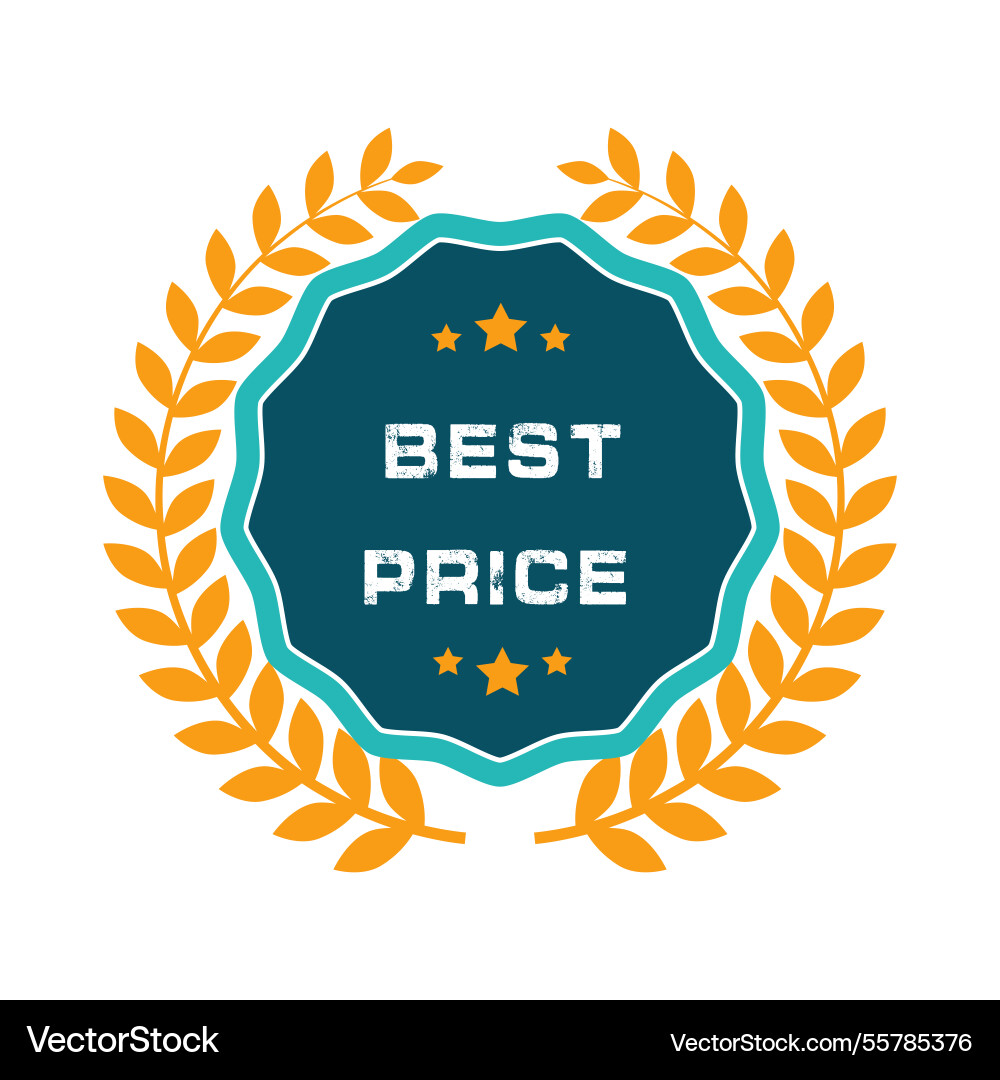 Badge template Royalty Free Vector Image - VectorStock