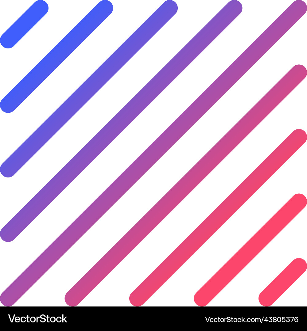 Selected area pixel perfect gradient linear ui vector image