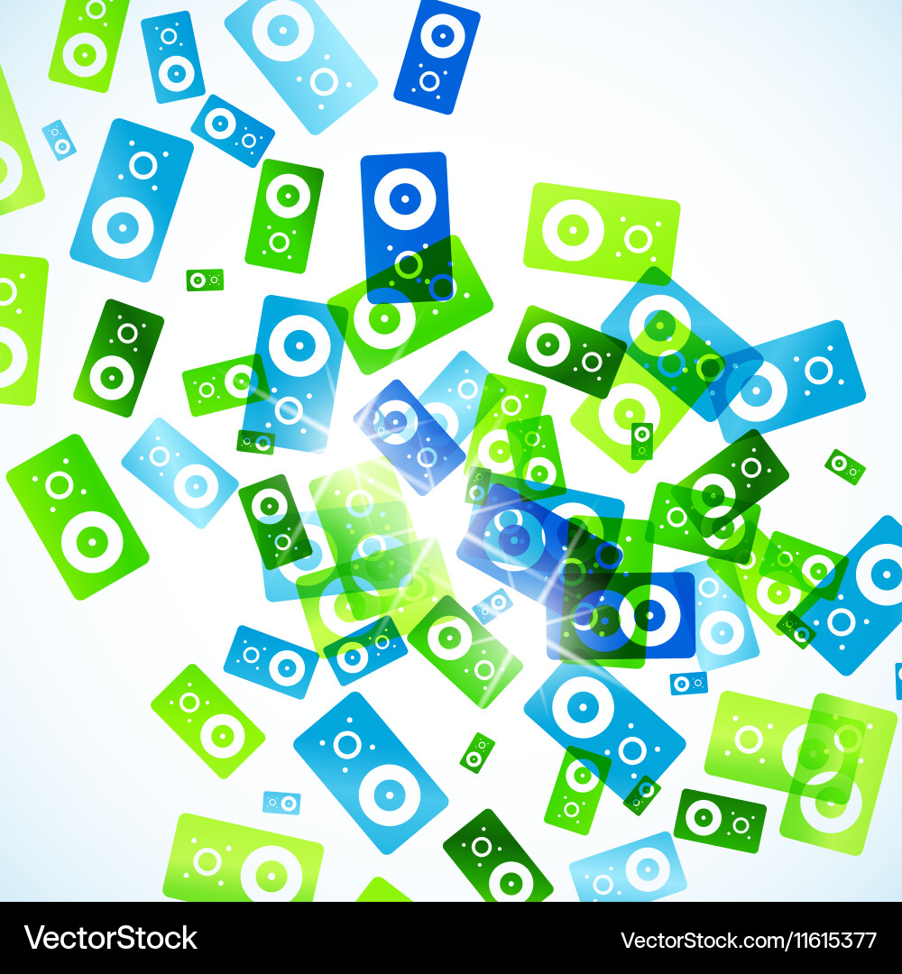 Abstract background dynamic Vector Image