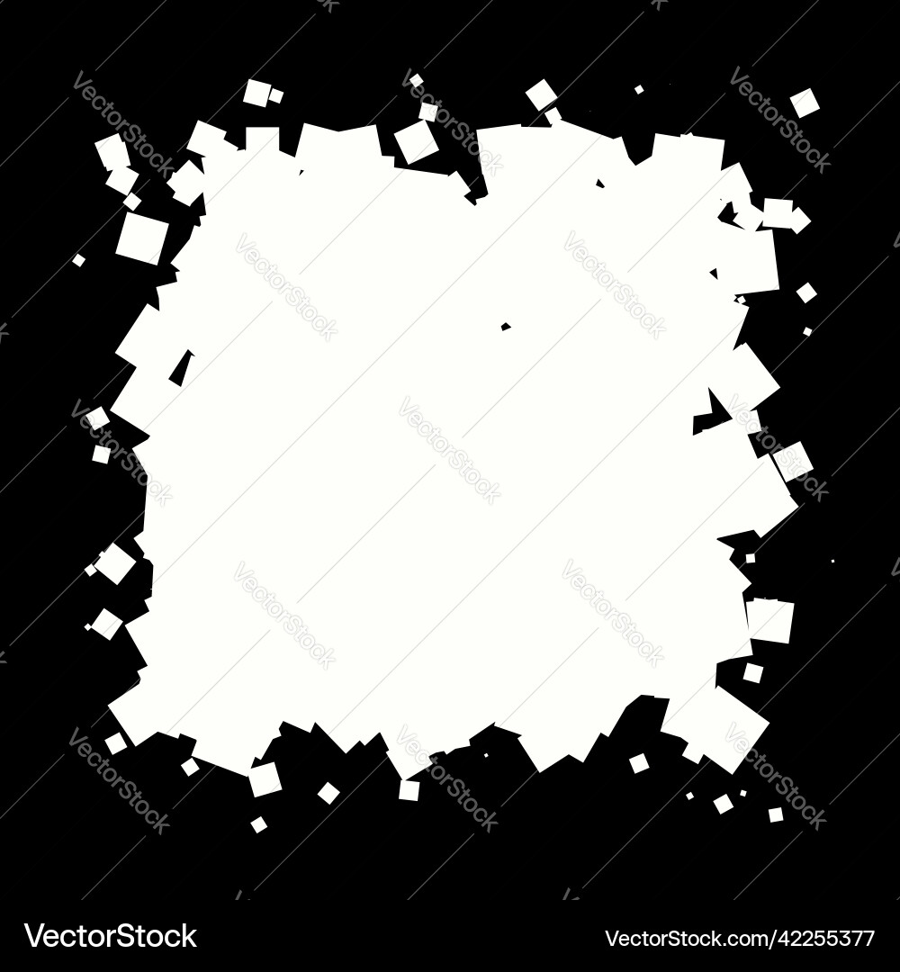 Abstrakte überlappende Quadrate Element Abstrakte überlappende Quadrate Element Vektorbild