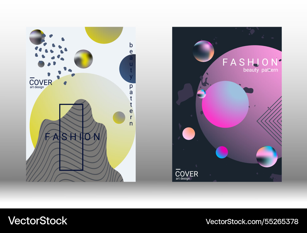 Future futuristic template with abstract forms Future futuristic template with abstract forms vector image