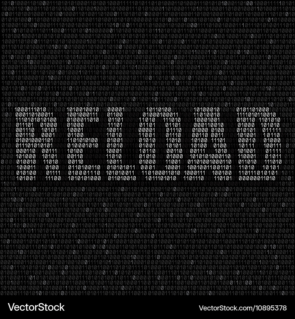 White reload code background Vector Image