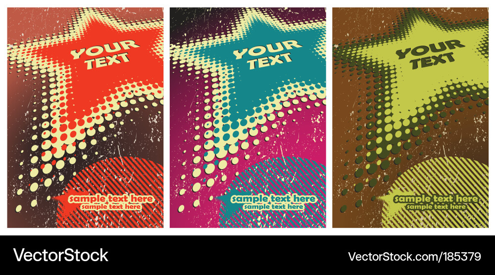 Abstract Spot Pattern Vector Image