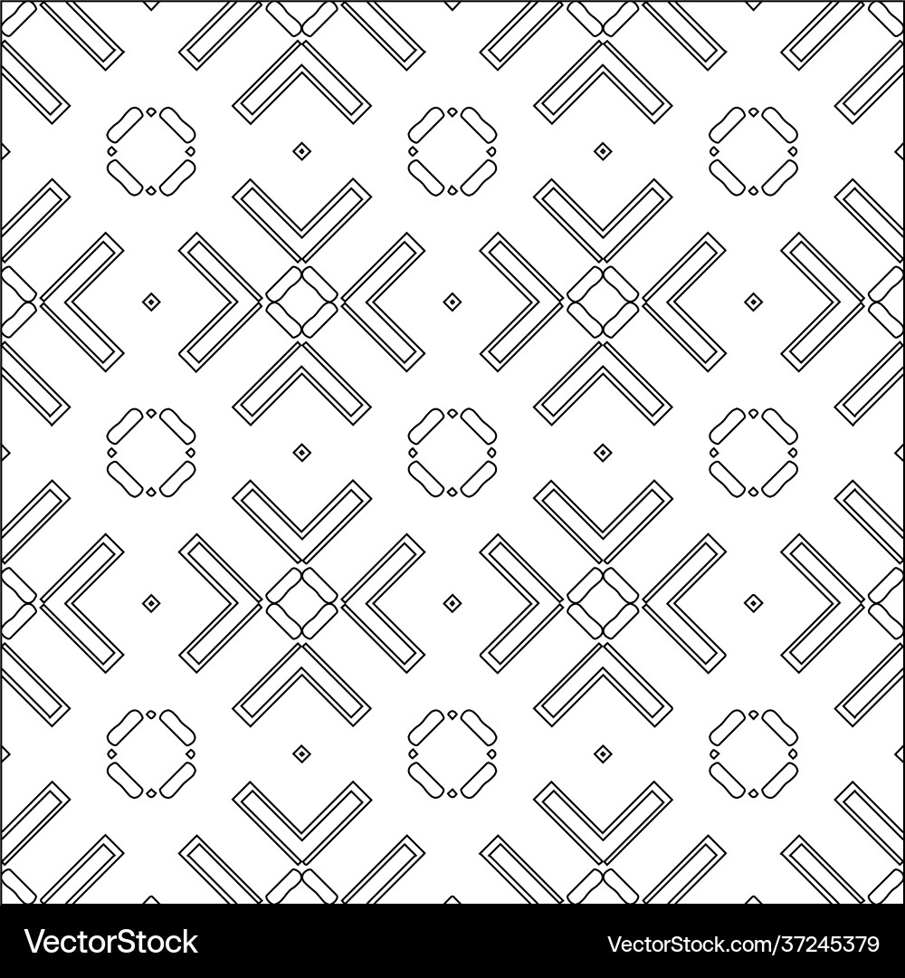 Geometric pattern with triangular elements Vector Image