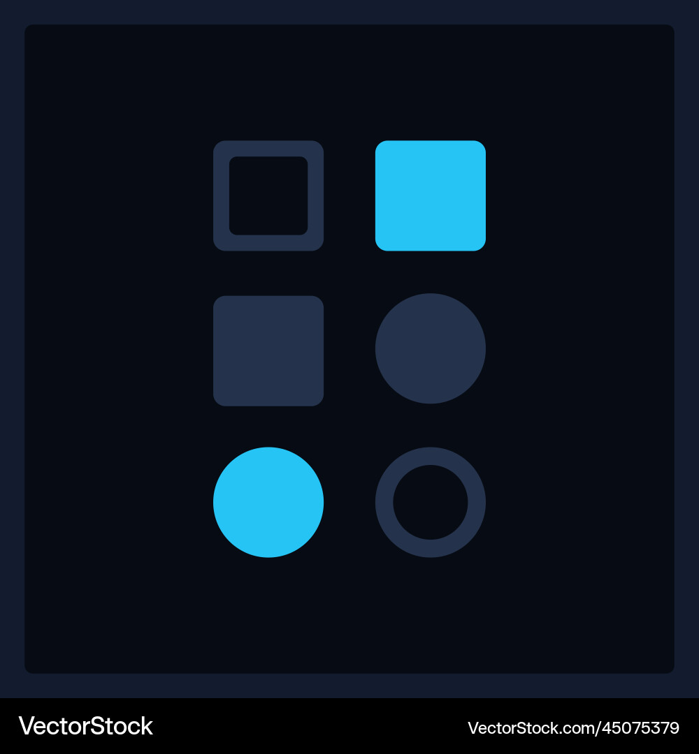 Geometrical background ui element template Geometrical background ui element template Vector Image